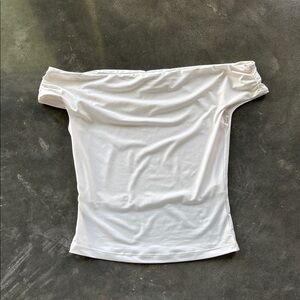 H&M Draped Off The Shoulder Top